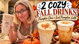 Skip the Coffee Shop! ☕ 2 Delicious Pumpkin Drinks You Can Make at Home!