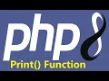 Print function in php in Hindi 06 PHP tutorial for beginners