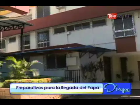 Preparativos para la llegada del Papa