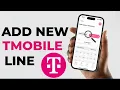 How To Add Lines In T Mobile