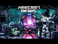 I Survived 100 Days Building a PARTICLE ACCELERATOR in OCEANBLOCK