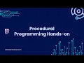 Java Essentials Blueprint - Procedural Programming Hands-on