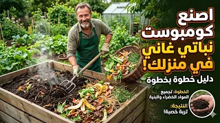 افضل طريقه لتحصل بها على سماد طبيعي من منزلك مجانا وداعا لشراء الاسمده افضل طريقه دندنها