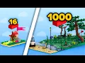 LEGO Golf Courses in Different Scales Comparison