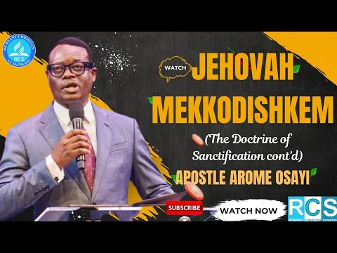 Download MP3 JEHOVAH MEKKADISHKEM ¦¦ APOSTLE AROME OSAYI