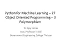 Python for Machine Learning - 27