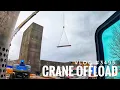 CRANE OFFLOAD My Trucking Life -