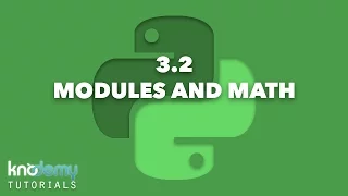 LEARNING PYTHON 3 2 Modules and Math