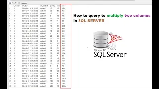 How to query to add new column from multiply two columns between 3 tables in sql server