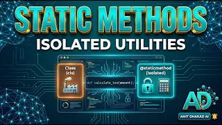 Python Static Methods Explained staticmethod vs Class Methods