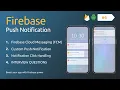 Firebase Push Notification in Android Studio Full Tutorial FCM Token Kotlin Java Part 6