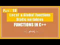 C Static Variable vs Local Global Functions in Pashto C in Pashto in pashto 76