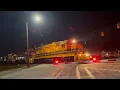 South Carolina Central Trash Train Crosses Dargan ST Florence SC Heading To Florence Yard