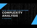 Data Structures Algorithms - Complexity Analysis