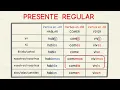 Aprender espanol Presente verbos regulares nivel basico