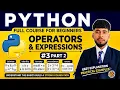 Python Operators Part 2 Assignment Comparison Logical Operators Python Course
