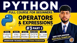 Python Operators Part 2 Assignment Comparison Logical Operators Python Course