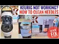 HOW TO FIX Keurig K-Slim ICED K Cup Coffee Maker Not Working CLEAN NEEDLES