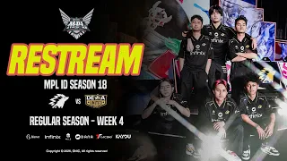 RESTREAM ONIC VS DEWA UNITED - MPL INDONESIA SEASON 18