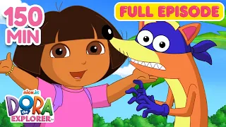 Dora FULL EPISODES Marathon 6 Full Episodes 150 Minutes Dora The Explorer  Dora FULL EPISODES Marathon 6 Full Episodes 150 Minutes Dora The Explorer