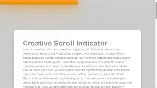 How To Create Scroll Indicator Using Html CSS and JavaScript