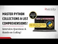 Python for Beginners Master Collections List Comprehensions Interview Questions