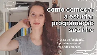 como eu aprendi programação sozinha | como estudar programação ainda esse ano | programming