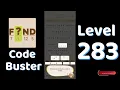 Code Busters Level 283 Walkthrough All Puzzle Solutions Solutionguruji