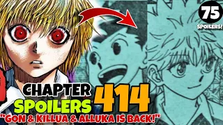 gon u0026 killua u0026 alluka is back madadamay na sila hunter x hunter chapter 414 spoilers tagalog
