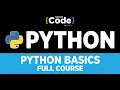 Python Basics Full Course Learn Python Basics In 6 Hours Python For Beginners Simplilearn
