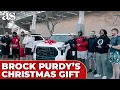 BROCK PURDY gifts each of his 49ERS offensive linemen a new car for CHRISTMAS