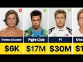 Brad Pitt INSANE Paycheck Evolution