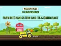 Farm Mechanisation and Its significance