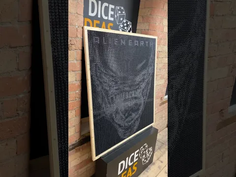 Two dice artworks at once! ​⁠​@FXNetworks ​⁠​⁠@alienearthfx #diceart #AlienEarth #FXPartner