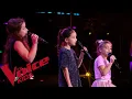 Sabine Paturel - Les betises Ella Salomee et Charlie The Voice Kids 2024 Battles