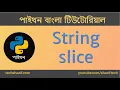 Bangla Python Tutorial - 08 11