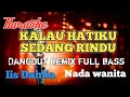 Download Lagu Rindu Remix karaoke nada wanita