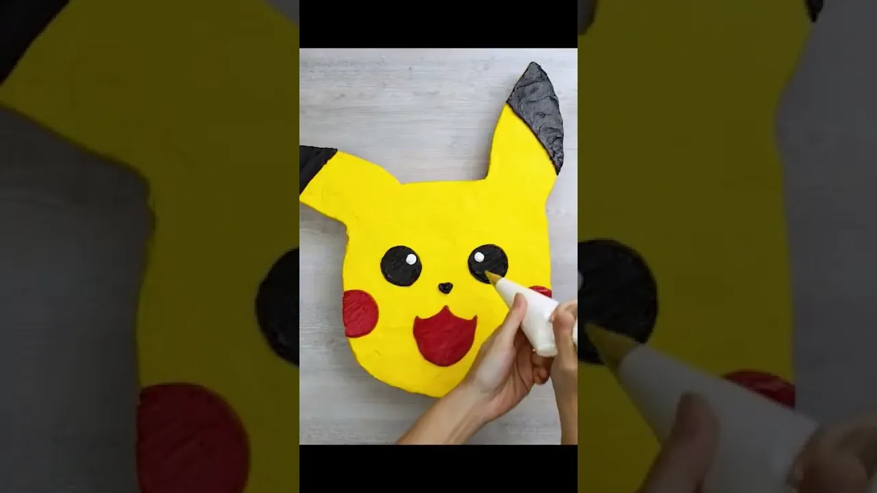WOW! POKEMON Theme Cake  Pikachu Pullapart Cupcake #shorts #pokemoncake