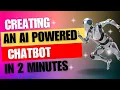 Creating a Chatbot in 2 minutes Using Python