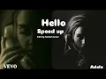 Adele-Hello speed-up