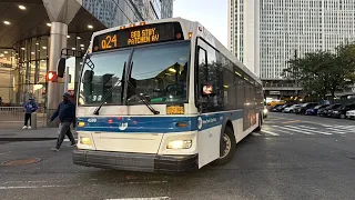 MTA NYCT on the Q24 to Bed Stuy Patchen Av at Sutphin Blvd 94th Av