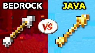 14 GENUINELY USEFUL Minecraft Java vs Bedrock Differences