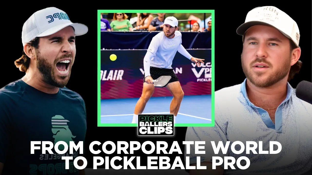 Thomas Wilson: From Desk Job to Pro Pickleball Star