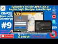 Optimize Oracle APEX 23 2 Login Page Design Step-by-Step JavaScript Tutorial