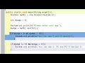 Coding in Java Episode 6 IF Statements