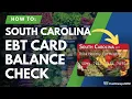 South Carolina EBT Balance Check Instructions