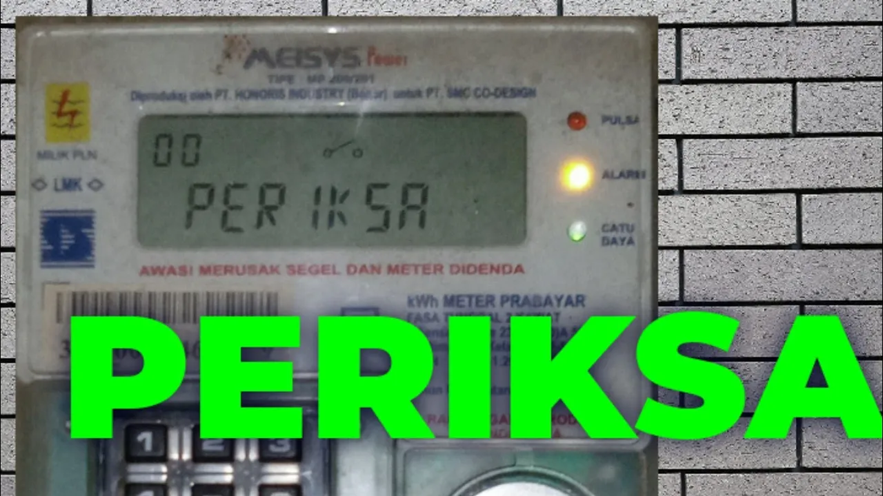 Solusi meteran gak mau di isi pulsa token gagal terus || nah gini caranya pasti berhasil
