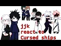 JJk characters react to Cursed ships jujutsu kaisen Gacha Club desc