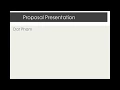 Object Oriented Programming Proposal - Final Project