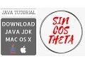 How to download and install Java JDK in Mac OS X - Java Tutorial 1